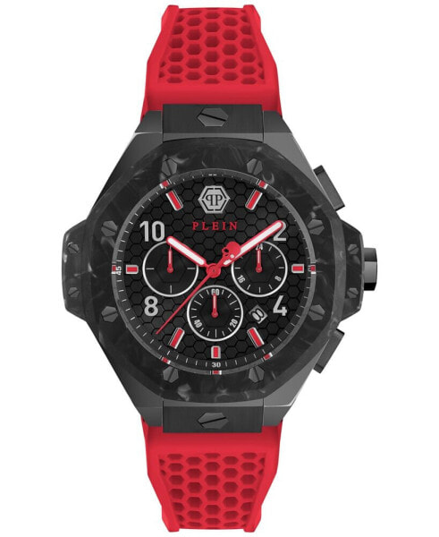 Часы Philipp Plein Men's Chrono Red 46mm