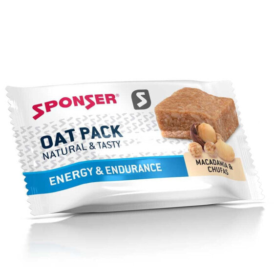 SPONSER SPORT FOOD Oat 60g Macadamia & Chufas Energy Bar