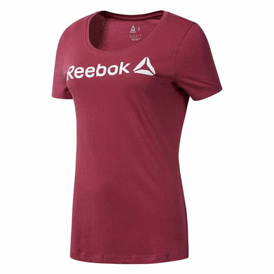 Футболка женская Reebok Linear Горячий розовый