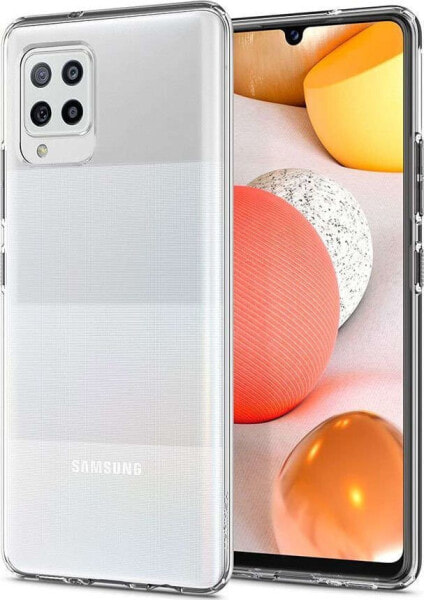 Чехол для смартфона Spigen Liquid Crystal Samsung Galaxy A42 5G Crystal Clear uniwersalny.