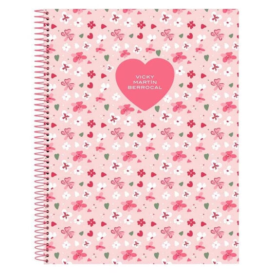 SAFTA A4 120 Sheets Vmb In Bloom Notebook