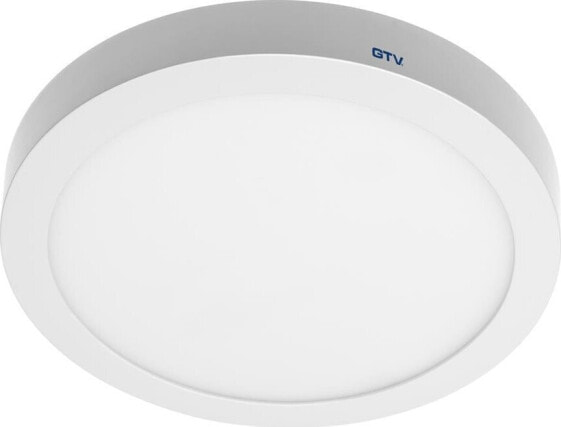 Lampa sufitowa GTV Oprawa downlight LED ORIS PLUS 24W 2000lm 120° IP203000K natynkowa biała LD-ORN24W-CBP