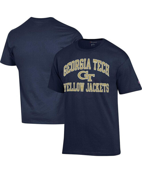 Men's Navy Georgia Tech Yellow Jackets High Motor T-shirt