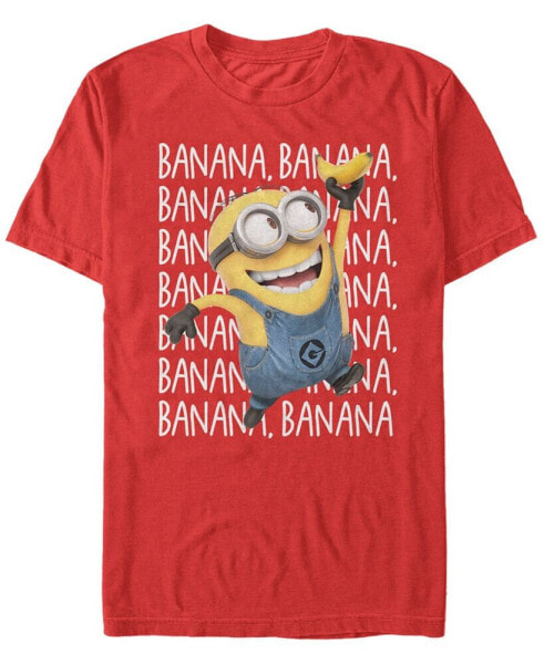 Minions Men's Gone Bananas Short Sleeve T-Shirt