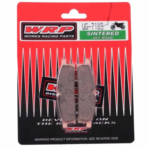 WRP F4 Off Road Yamaha Front Brake Pads