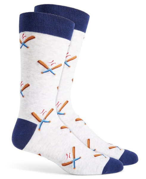 Men's Baseball Crew Socks, Created for Macy's