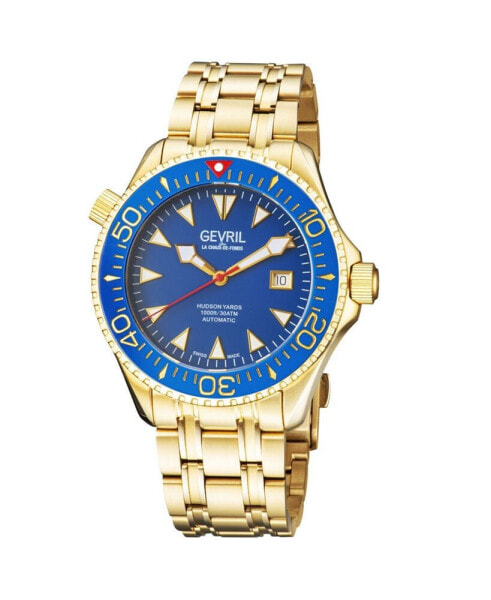 Men's Hudson Yards 48805 Swiss Automatic Bracelet Watch 45 mm