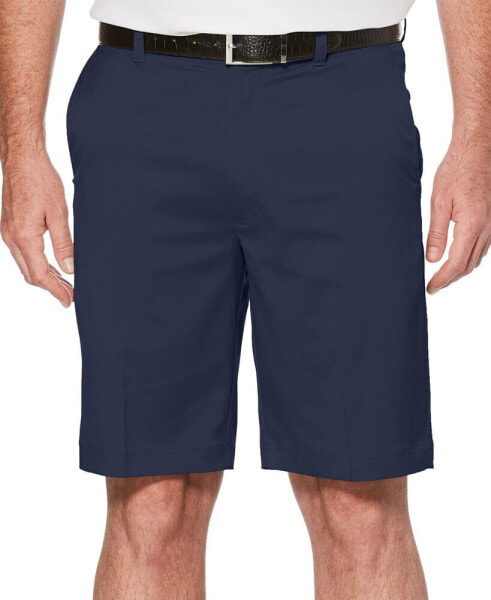 Men's Big & Tall Flat Front Active Waistband Golf Shorts