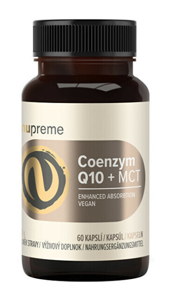 Coenzyme Q10 + MCT 60 capsules