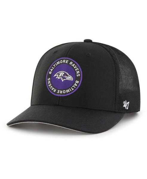 Men's Black Baltimore Ravens Unveil Flex Hat