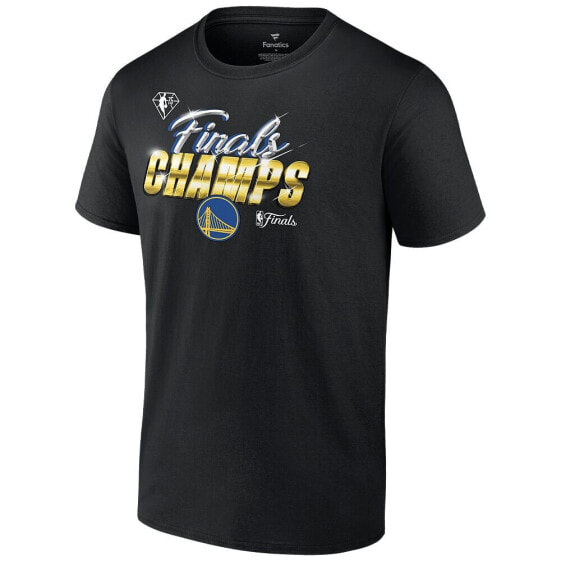 Men's Black Golden State Warriors 2022 NBA Finals Champion Roster Signature T-Shirt