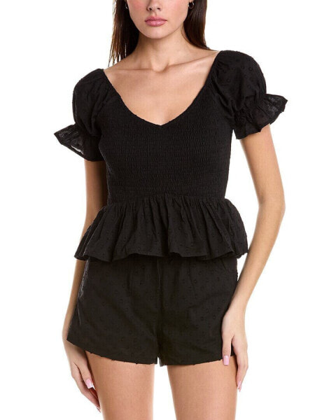 We Are Kindred Giovanna Peplum Top Women's