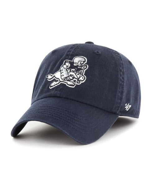 Men's Navy Distressed Dallas Cowboys Gridiron Classics Franchise Legacy Fitted Hat