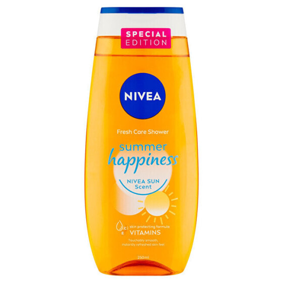 Refreshing shower gel Summer Happiness Nivea Sun Scent 250 ml