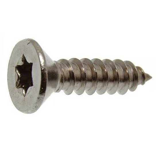 EUROMARINE ISO 14586 A4 3.5x9.5 mm Countersunk Head Torx Screw