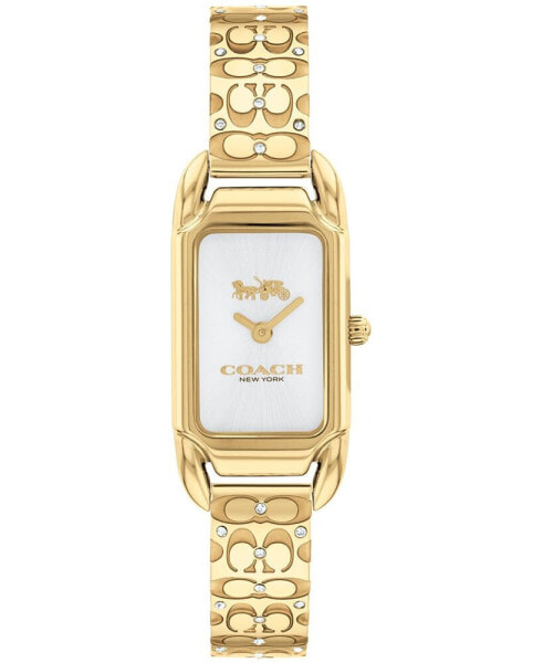 Часы COACH Cadie Signature C Gold-Tone