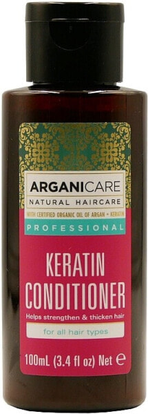 Natürliche Haarspülung mit Keratin