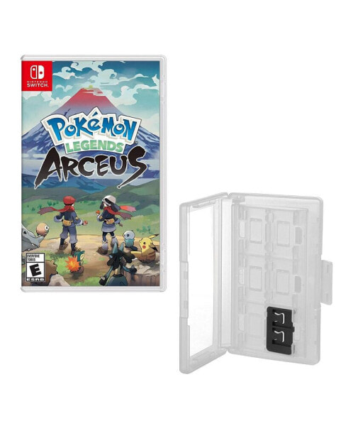 Pokemon Legends Arceus Game with Game Caddy for Switch