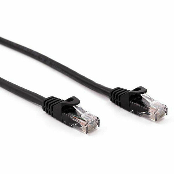 Жесткий сетевой кабель UTP кат. 6 Nilox NXCRJ4501 Чёрный 1 m Белый