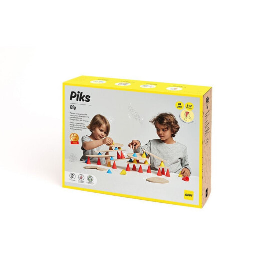 Конструктор OPPI Piks Big Kit 64 Pieces.