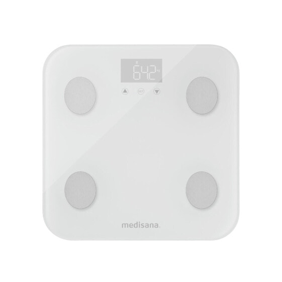 Цифровые весы для ванной Medisana BS 600 connect Белый Нержавеющая сталь