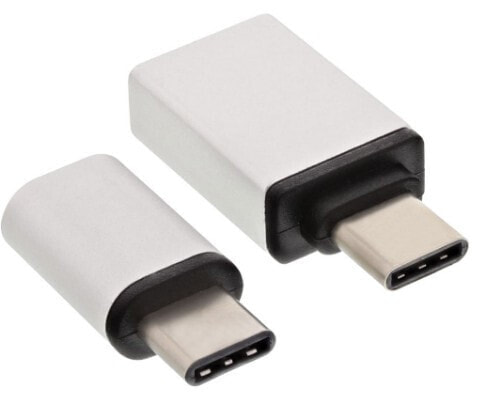 InLine USB-C Adapter-Set - USB-C M to Micro-USB F or USB3.0 A F