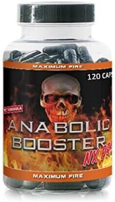 Anabolic Pre Workout Booster 2.0 120 Power Capsules Preworkout with Beta Alanine