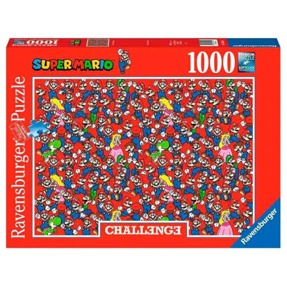 Пазл развивающий Ravensburger Nintendo Super Mario Challenge 1000 элементов