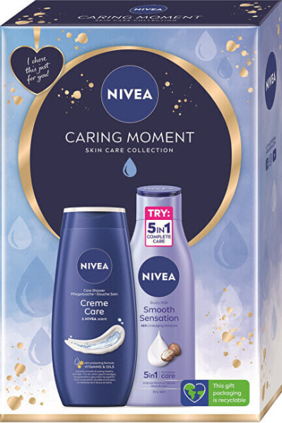 Набор для ухода за телом Nivea Caring Moment