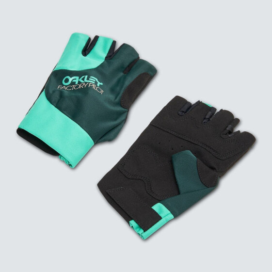 [FOS901239-7BC] MENS OAKLEY FACTORY PILOT SHORT MTB GLOVE - HUNTER GREEN (HELMET