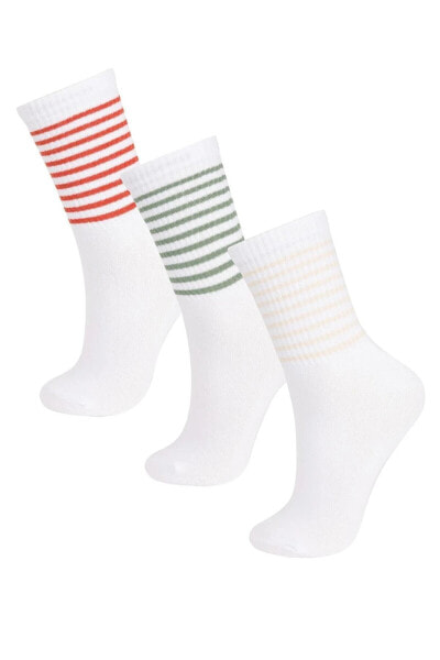 Носки defacto Kadın 3lü Cotton Socks A5875axns