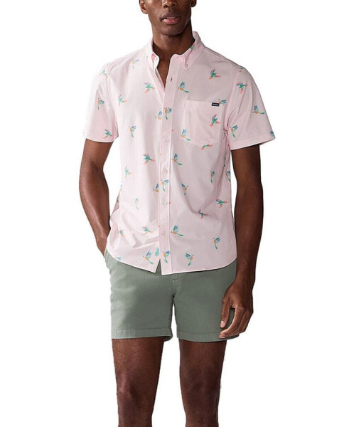 Рубашка мужская Chubbies Рубашка с коротким рукавом "Вечеринка попугаев"