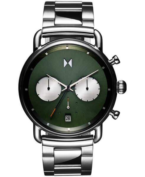 Наручные часы Jones New York men's Analog Brown Polyurethane Strap Watch, модель 44mm.