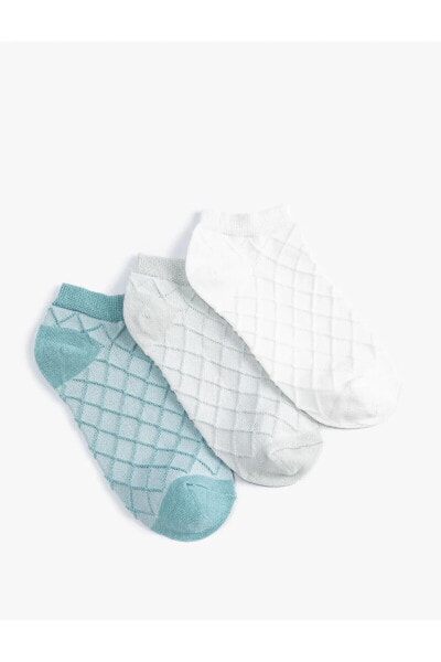 Носки Koton Printed Trio Socks