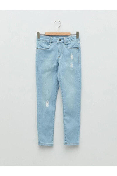 LCW Kids Skinny Fit Kız Çocuk Jean Pantolon