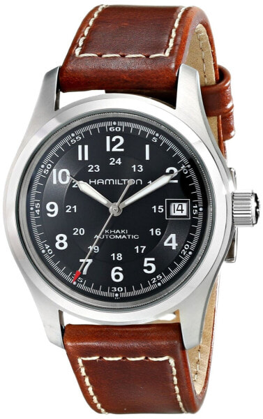 Hamilton Watch Khaki Field Auto | Swiss Made | 38mm Stainless Steel Case | Bl...