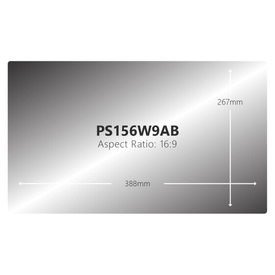 V7 Protective Screen Anti-Blue light - 15.63in - 39.6 cm (15.6") - 16:9 - Notebook - Frameless display privacy filter - Anti-glare - 200 g