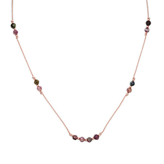 Melon Tourmaline Cord Necklace HE30K3RG-LP