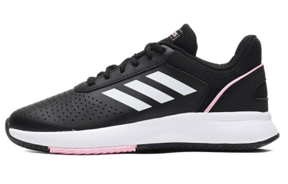 Кроссовки Adidas neo Courtsmash черно-белые