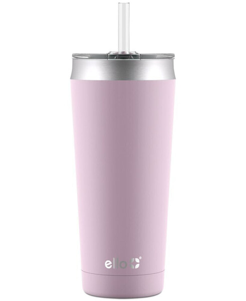 Стакан для кофе из нержавеющей стали Ello beacon, кашемирово-розовый