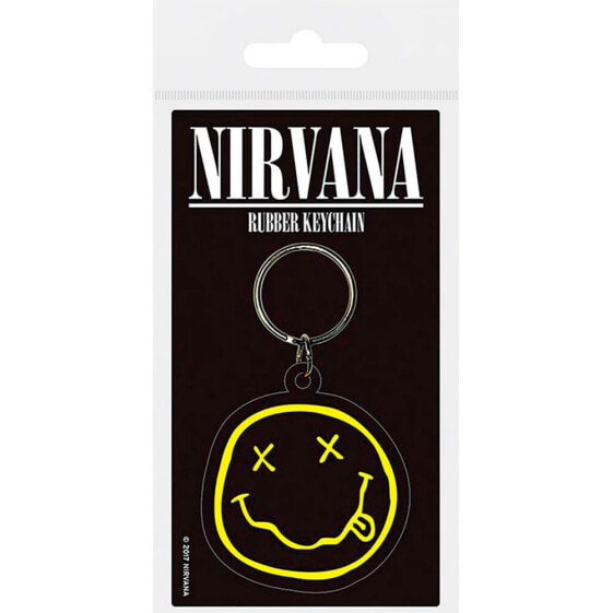 Брелок Pyramid Nirvana Smiley Key Ring