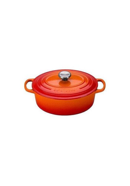 2.75-Qt. Signature Enameled Cast Iron Oval Dutch Oven