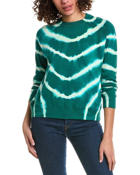 Minnie Rose Tie-Dye Cashmere-Blend Sweater Women's
