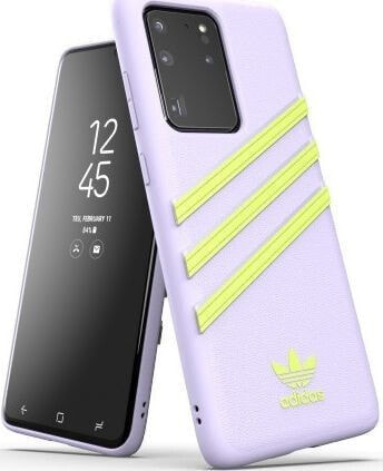 Чехол желто-фиолетовый для Samsung Galaxy S20 Ultra Adidas SS20