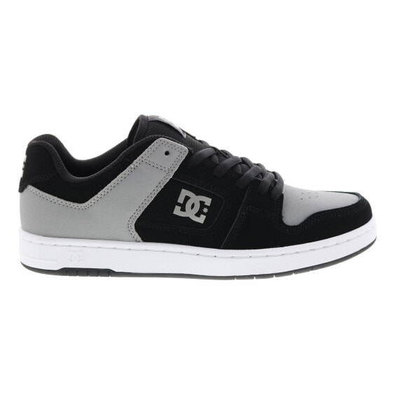 DC Manteca 4 ADYS100765-BLG Mens Black Leather Skate Inspired Sneakers Shoes