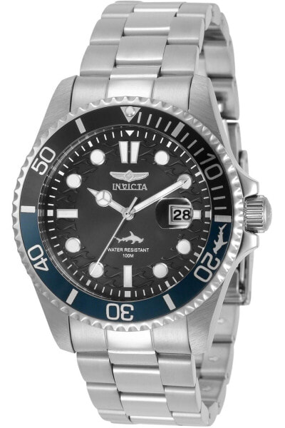 Invicta Men's 30956 Pro Diver Quartz 3 Hand Black Dial Watch