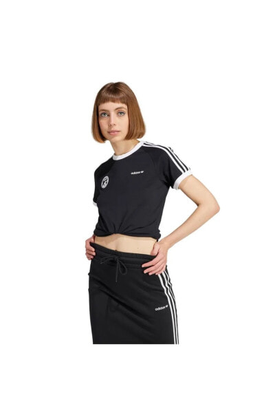 Футболка женская Adidas Soccer Originals черная