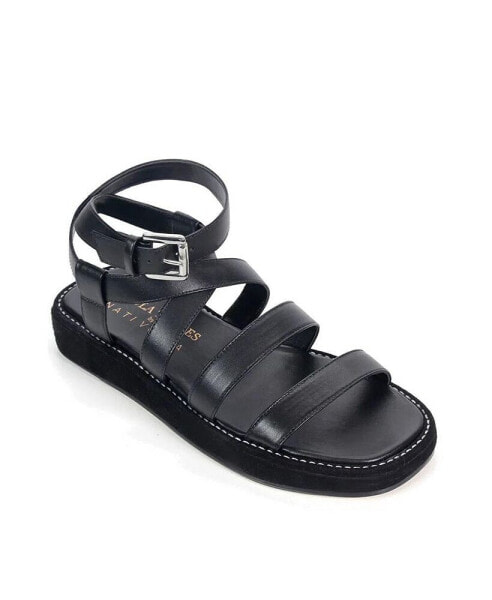 Women's Pamplona Chunky Flatform Gladiator Sandals