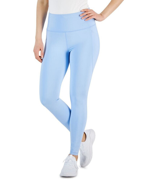 Women's Solid 7/8 Compression Leggings, Created for Macy's