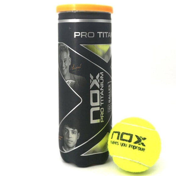 NOX Pro Titanium Padel Balls